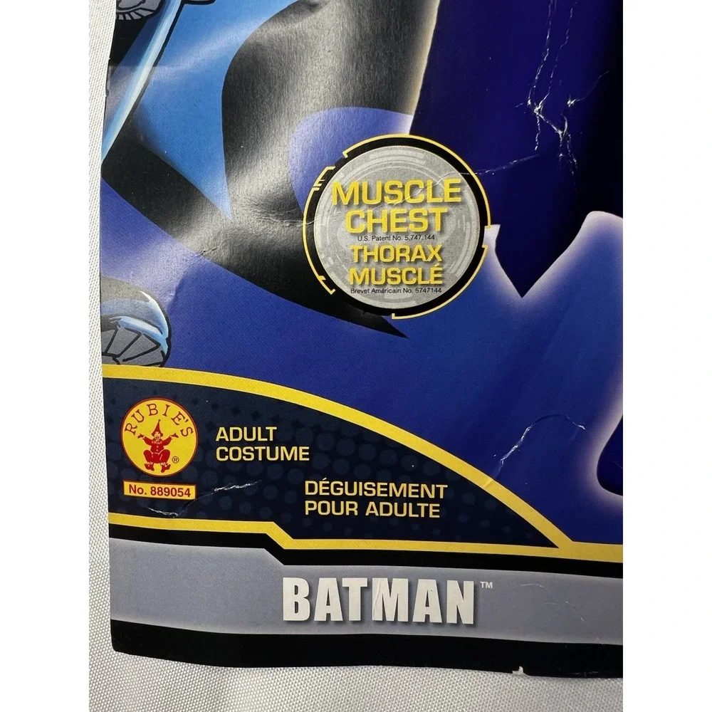 Rubies DC Comics Batman Muscle Chest Costume Adults Men's M 38-40 EUC
